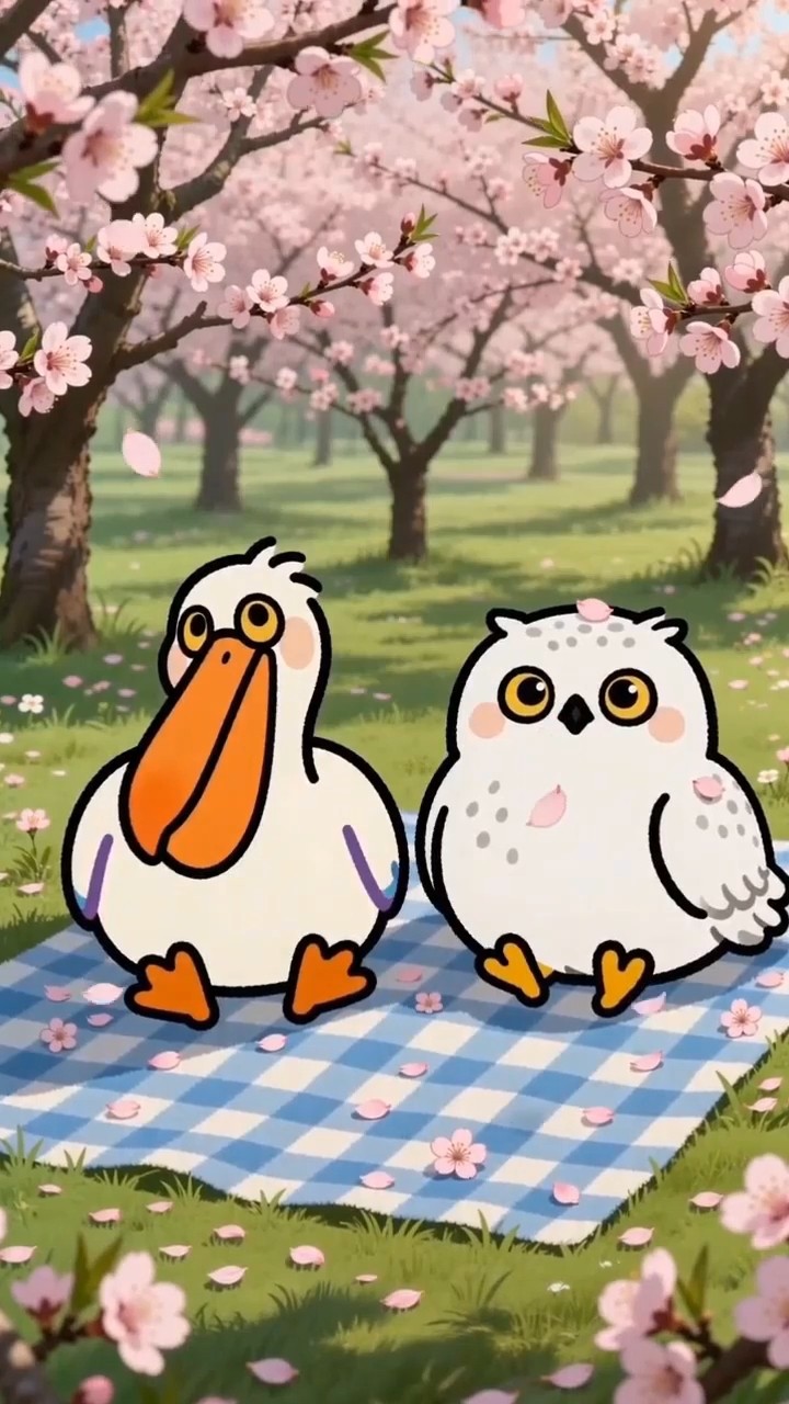 樱花野餐
